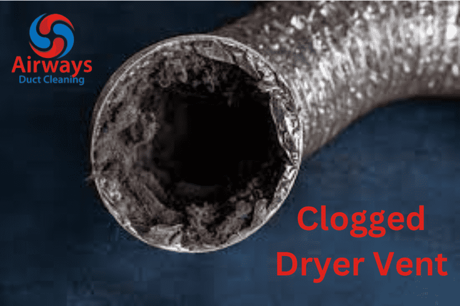 clogged dryer vent
